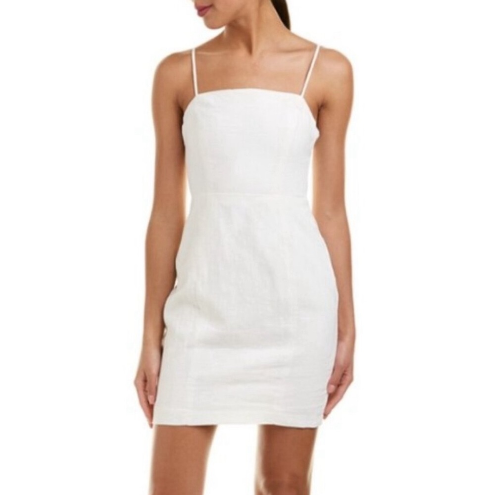 Astr the Label Linen Mini Dress
